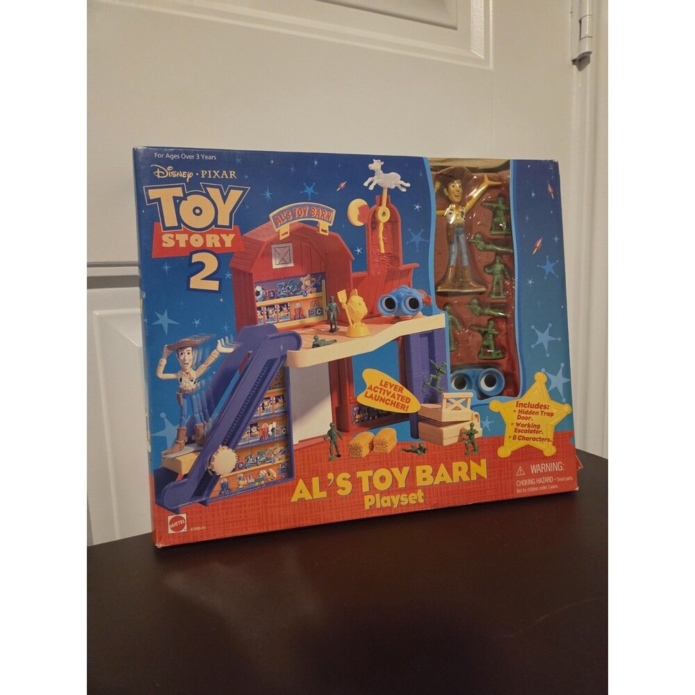 Mattel NEW 1999 Toy Story 2 Al's Toy Barn Playset Sealed Disney Pixar Box NIB